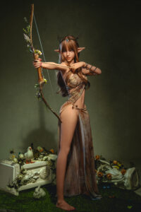 1 – Hybrid 158cm 62.2 A-CUP 30kg 66.14lbs Sex Doll Big Booty Anime Sex Doll LYD-M158-0033 5