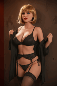191 – TPE 151cm 59.45 F-CUP 37kg 81.57lbs Sex Doll Big Booty Cute Sex Doll ABD-T151-0097 2