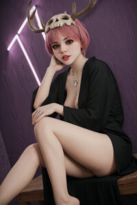 228 – TPE 148cm 58.27 E-CUP 25.45kg 56.11lbs Sex Doll Big Booty Anime Sex Doll ABD-T148-0071 2