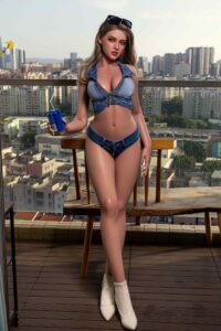 29 – Silicone 168cm 66.14 31.75kg 70lbs Sex Doll Big Booty Cute American Sex Doll AZM-S168-0011 10