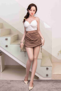 340 – Silicone 168cm 66.14 31.75kg 70lbs Sex Doll Big Booty Cute Asian Sex Doll AZM-S168-0059 2