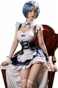 600 – Silicone 158cm 62.2 D-CUP 37kg 81.57lbs Sex Doll Big Boobs Anime Japanese Sex Doll OID-S158-0004 1