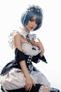600 – Silicone 158cm 62.2 D-CUP 37kg 81.57lbs Sex Doll Big Boobs Anime Japanese Sex Doll OID-S158-0004 2