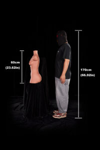661 – Silicone 60cm 23.62 A-CUP 12kg 26.46lbs Sex Doll Small Breast BDSM Sex Doll CLM-S060-0061 4