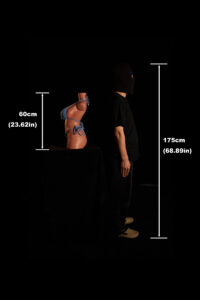664 – Silicone 60cm 23.62 G-CUP 15kg 33.07lbs Sex Doll Big Boobs Sex Doll CLM-S060-0070 2