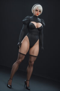 68 – Hybrid 162cm 63.78 H-CUP 47kg 103.62lbs Sex Doll Big Boobs Anime Japanese Sex Doll LYD-M162-0006 2