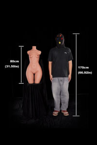 881 – Silicone 80cm 31.5 A-CUP 14kg 30.86lbs Sex Doll Small Breast Cosplay Sex Doll CLM-S080-0063 1