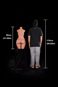 881 – Silicone 80cm 31.5 A-CUP 14kg 30.86lbs Sex Doll Small Breast Cosplay Sex Doll CLM-S080-0063 14