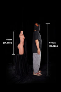 881 – Silicone 80cm 31.5 A-CUP 14kg 30.86lbs Sex Doll Small Breast Cosplay Sex Doll CLM-S080-0063 2
