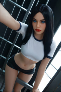 97 – TPE 158cm 62.2 A-CUP 30kg 66.14lbs Sex Doll Big Booty Cosplay Sex Doll LYD-T158-0029 2