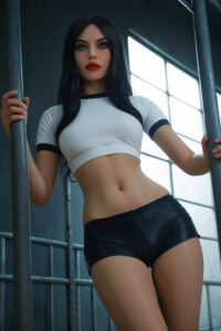 97 – TPE 158cm 62.2 A-CUP 30kg 66.14lbs Sex Doll Big Booty Cosplay Sex Doll LYD-T158-0029 5