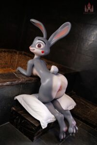 A Rabbitty – Silicone 168cm 66.14 A-CUP 40kg 88.18lbs Sex Doll Big Booty Anime Sex Doll WWD-S168-0186 4