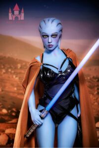 A1 – TPE 156cm 61.42 F-CUP 32kg 70.55lbs Sex Doll Big Booty Game Sex Doll WWD-T156-0037 3