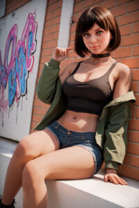 AB17 – Hybrid 151cm 59.45 F-CUP 37kg 81.57lbs Sex Doll Big Booty Anime Japanese Sex Doll ABD-M151-0021 6