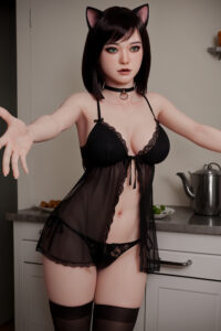 AB22 – Hybrid 166cm 65.35 H-CUP 42kg 92.59lbs Sex Doll Big Boobs Anime Japanese Sex Doll ABD-M166-0033 2