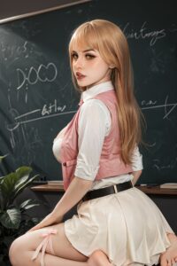 AB26 – Hybrid 150cm 59.06 E-CUP 33kg 72.75lbs Sex Doll Big Booty Cute Sex Doll ABD-M150-0116 6