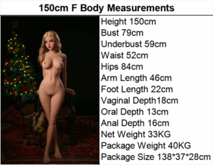 AB27 – TPE 150cm 59.06 E-CUP 33kg 72.75lbs Sex Doll Big Booty Cosplay Sex Doll ABD-T150-0119 26