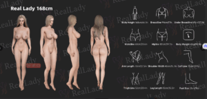 Adela – Silicone 168cm 66.14 H-CUP 49kg 108.03lbs Sex Doll Big Boobs Cute Sex Doll RLD-S168-0010 24