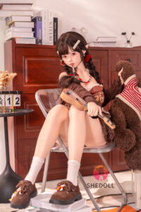 Ailin – Silicone 145cm 57.09 G-CUP 30kg 66.14lbs Sex Doll Big Boobs Anime Japanese Sex Doll SHE-S145-0174 27
