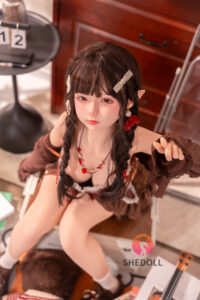 Ailin – Silicone 145cm 57.09 G-CUP 30kg 66.14lbs Sex Doll Big Boobs Anime Japanese Sex Doll SHE-S145-0174 35