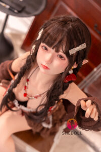 Ailin – Silicone 145cm 57.09 G-CUP 30kg 66.14lbs Sex Doll Big Boobs Anime Japanese Sex Doll SHE-S145-0174 36
