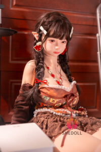 Ailin – Silicone 145cm 57.09 G-CUP 30kg 66.14lbs Sex Doll Big Boobs Anime Japanese Sex Doll SHE-S145-0174 42