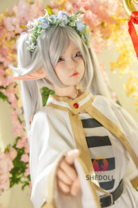 Ailin – Silicone 145cm 57.09 G-CUP 30kg 66.14lbs Sex Doll Big Boobs Anime Sex Doll SHE-S145-0183 17