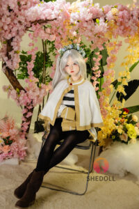 Ailin – Silicone 145cm 57.09 G-CUP 30kg 66.14lbs Sex Doll Big Boobs Anime Sex Doll SHE-S145-0183 3
