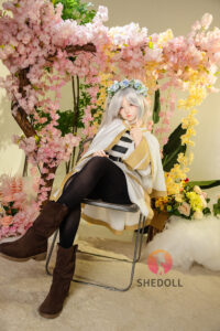 Ailin – Silicone 145cm 57.09 G-CUP 30kg 66.14lbs Sex Doll Big Boobs Anime Sex Doll SHE-S145-0183 8
