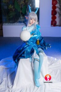 Ailin – Silicone 148cm 58.27 D-CUP 34kg 74.96lbs Sex Doll Big Booty Anime Chinese Sex Doll SHE-S148-0008 2