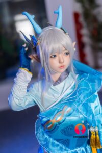 Ailin – Silicone 148cm 58.27 D-CUP 34kg 74.96lbs Sex Doll Big Booty Anime Chinese Sex Doll SHE-S148-0008 21