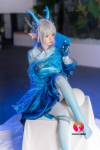 Ailin – Silicone 148cm 58.27 D-CUP 34kg 74.96lbs Sex Doll Big Booty Anime Chinese Sex Doll SHE-S148-0008 29