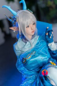 Ailin – Silicone 148cm 58.27 D-CUP 34kg 74.96lbs Sex Doll Big Booty Anime Chinese Sex Doll SHE-S148-0008 30