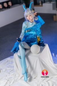 Ailin – Silicone 148cm 58.27 D-CUP 34kg 74.96lbs Sex Doll Big Booty Anime Chinese Sex Doll SHE-S148-0008 33