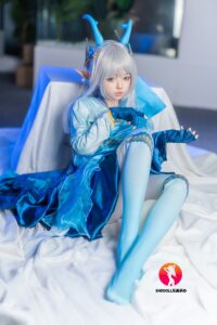 Ailin – Silicone 148cm 58.27 D-CUP 34kg 74.96lbs Sex Doll Big Booty Anime Chinese Sex Doll SHE-S148-0008 36