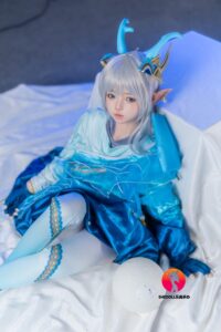 Ailin – Silicone 148cm 58.27 D-CUP 34kg 74.96lbs Sex Doll Big Booty Anime Chinese Sex Doll SHE-S148-0008 39