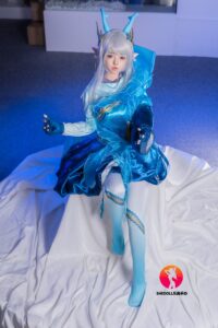 Ailin – Silicone 148cm 58.27 D-CUP 34kg 74.96lbs Sex Doll Big Booty Anime Chinese Sex Doll SHE-S148-0008 4