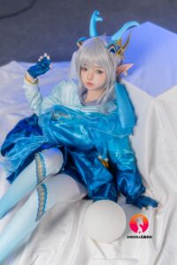 Ailin – Silicone 148cm 58.27 D-CUP 34kg 74.96lbs Sex Doll Big Booty Anime Chinese Sex Doll SHE-S148-0008 40