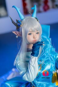 Ailin – Silicone 148cm 58.27 D-CUP 34kg 74.96lbs Sex Doll Big Booty Anime Chinese Sex Doll SHE-S148-0008 5