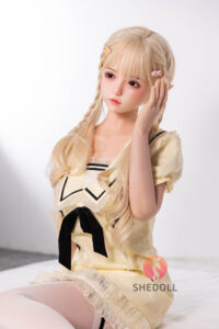 Ailin – Silicone 148cm 58.27 D-CUP 34kg 74.96lbs Sex Doll Big Booty Anime Japanese Sex Doll SHE-S148-0189 1