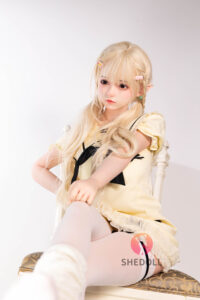 Ailin – Silicone 148cm 58.27 D-CUP 34kg 74.96lbs Sex Doll Big Booty Anime Japanese Sex Doll SHE-S148-0189 17