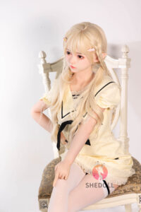 Ailin – Silicone 148cm 58.27 D-CUP 34kg 74.96lbs Sex Doll Big Booty Anime Japanese Sex Doll SHE-S148-0189 18