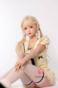 Ailin – Silicone 148cm 58.27 D-CUP 34kg 74.96lbs Sex Doll Big Booty Anime Japanese Sex Doll SHE-S148-0189 21
