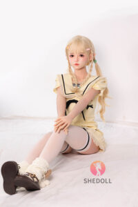 Ailin – Silicone 148cm 58.27 D-CUP 34kg 74.96lbs Sex Doll Big Booty Anime Japanese Sex Doll SHE-S148-0189 22