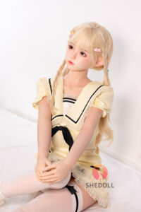 Ailin – Silicone 148cm 58.27 D-CUP 34kg 74.96lbs Sex Doll Big Booty Anime Japanese Sex Doll SHE-S148-0189 26