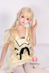 Ailin – Silicone 148cm 58.27 D-CUP 34kg 74.96lbs Sex Doll Big Booty Anime Japanese Sex Doll SHE-S148-0189 28