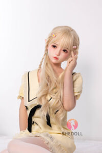 Ailin – Silicone 148cm 58.27 D-CUP 34kg 74.96lbs Sex Doll Big Booty Anime Japanese Sex Doll SHE-S148-0189 29