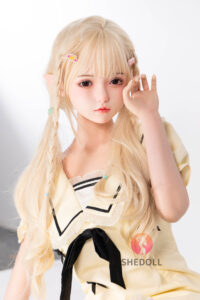 Ailin – Silicone 148cm 58.27 D-CUP 34kg 74.96lbs Sex Doll Big Booty Anime Japanese Sex Doll SHE-S148-0189 31