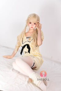 Ailin – Silicone 148cm 58.27 D-CUP 34kg 74.96lbs Sex Doll Big Booty Anime Japanese Sex Doll SHE-S148-0189 32