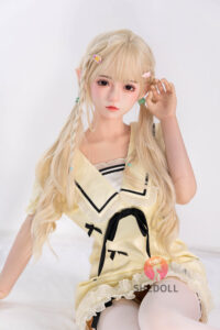Ailin – Silicone 148cm 58.27 D-CUP 34kg 74.96lbs Sex Doll Big Booty Anime Japanese Sex Doll SHE-S148-0189 33